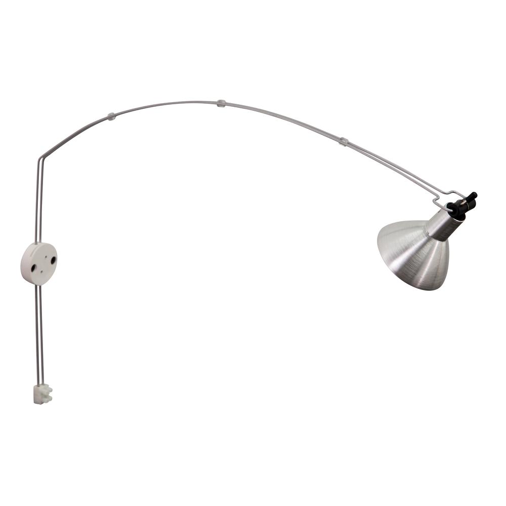 Advent Gemini LED Satin Nickel Picture Light. Picture 1