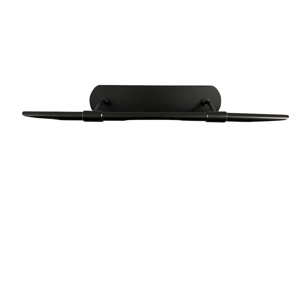 Harper Direct Wire 30" Black Picture Lights  (GU9 LED 4.5W bulb included). Picture 1