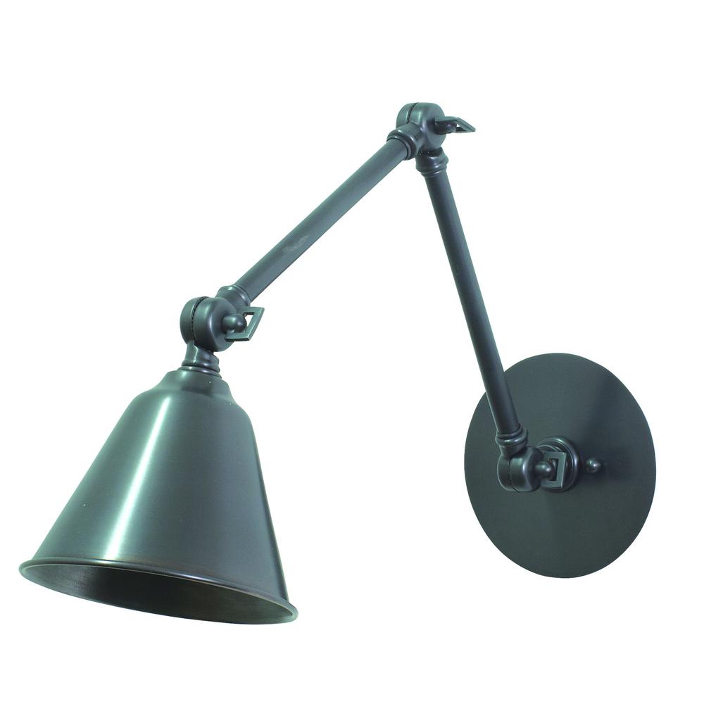 Library Adjustable LED Lamp in Oil Rubbed Bronze. Picture 1