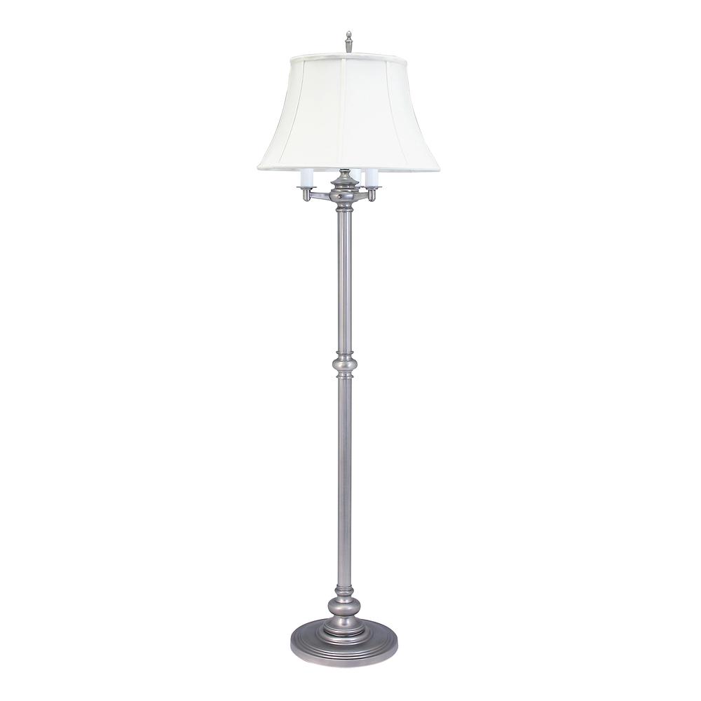 Newport 66" Pewter Six-Way Floor Lamps. Picture 1