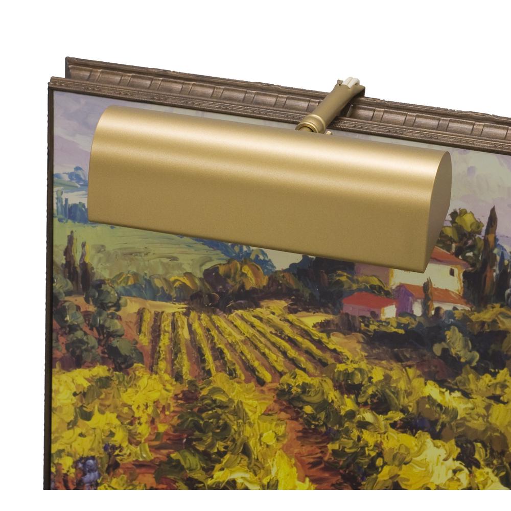 Traditional 8" Gold Plug-In Picture Lights. Picture 3