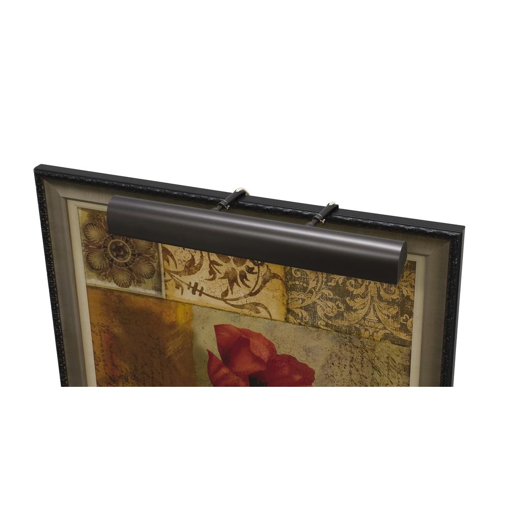 Traditional 24" Mahogany Bronze Plug-In Picture Lights. Picture 2