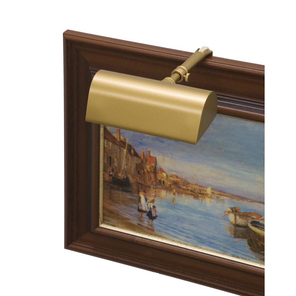 Traditional 5" Gold Plug-In Picture Lights. Picture 1