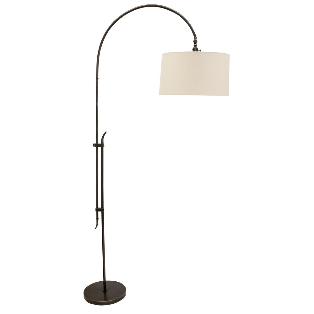 84" Windsor Adjustable Floor Lamps in Oil Rubbed Bronze. Picture 1