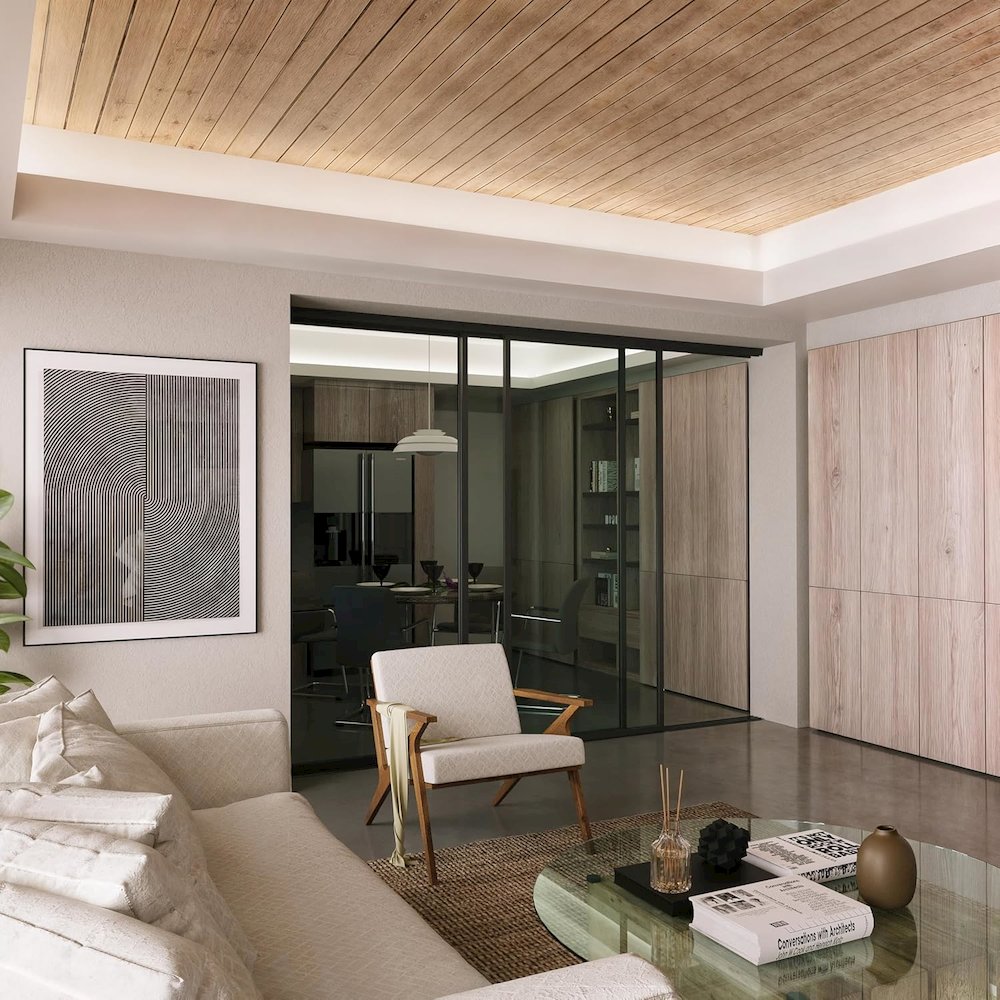 Glass Room Divider Panel and Partition Wall. Picture 2