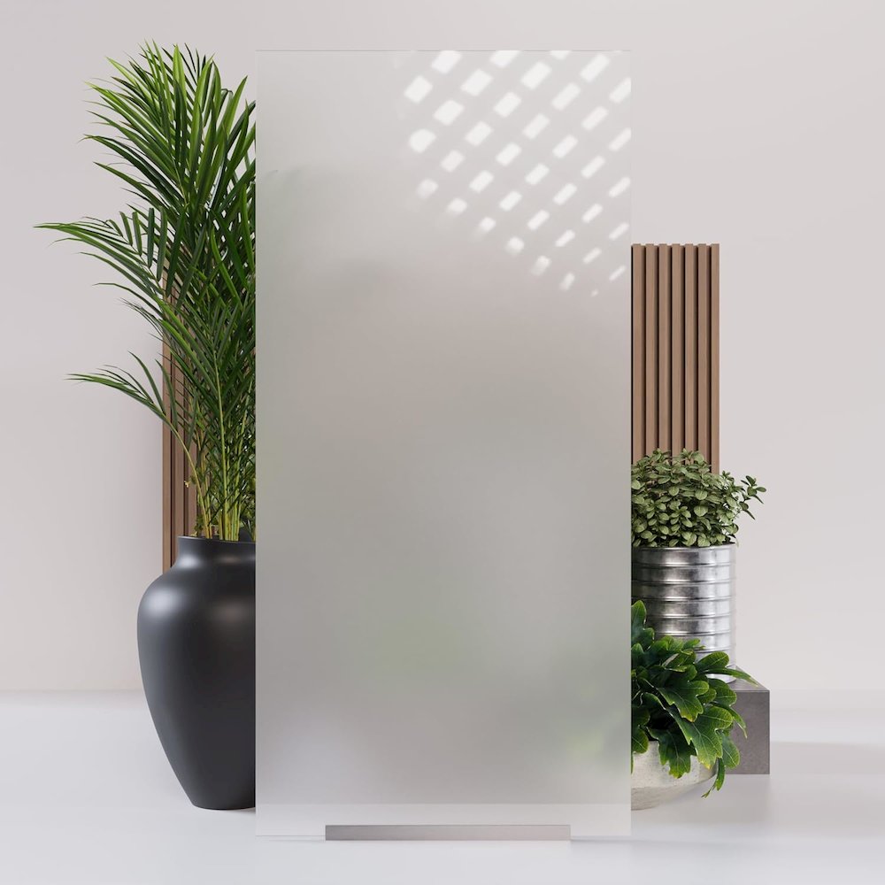 Glass Room Divider Panel and Partition Wall. Picture 4