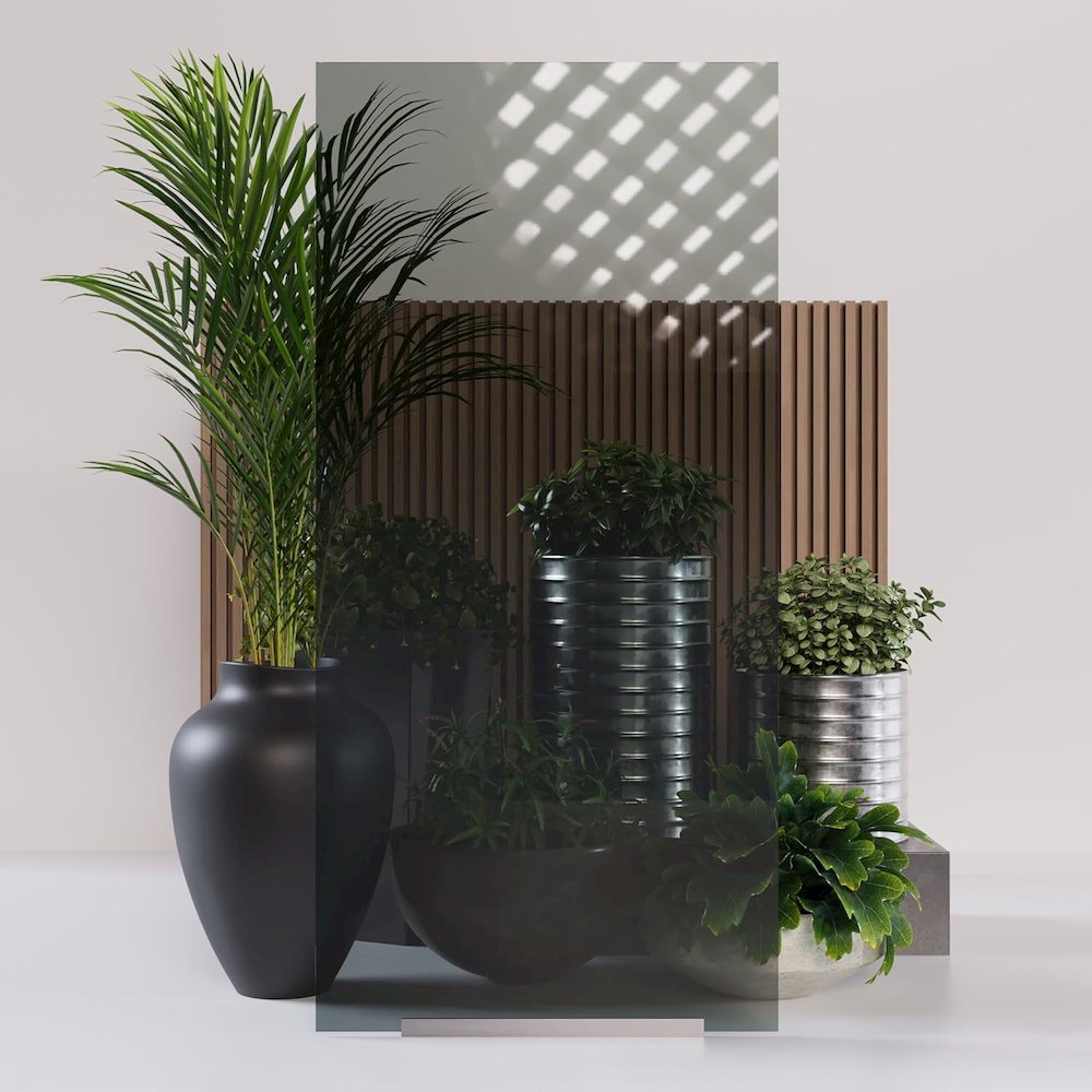 Glass Room Divider Panel and Partition Wall. Picture 4