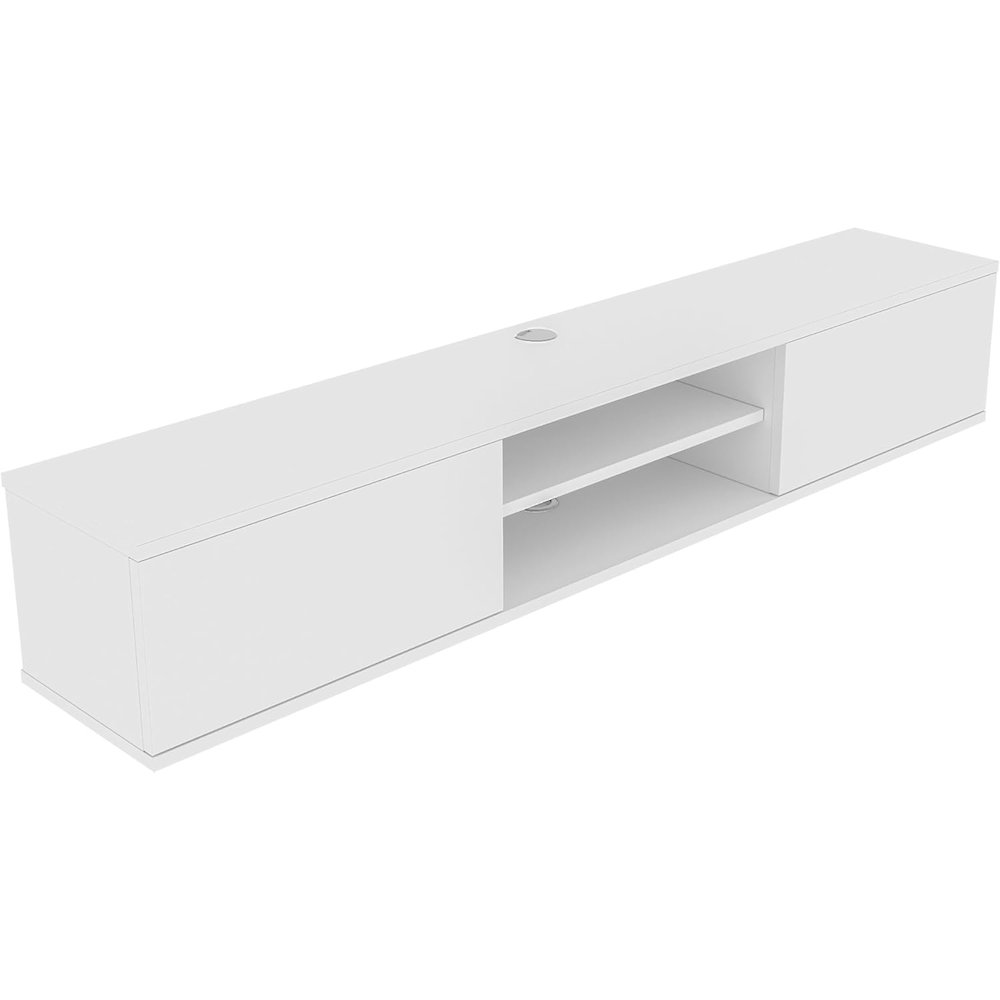 Floating TV Stand for 75 Inch TVs, Modern Entertainment Center. Picture 2