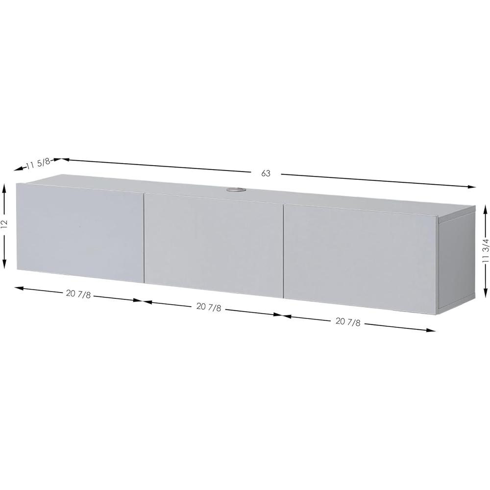Atelier Mobili Floating TV Stand, TV Stand up to 75 inch TV. Picture 1