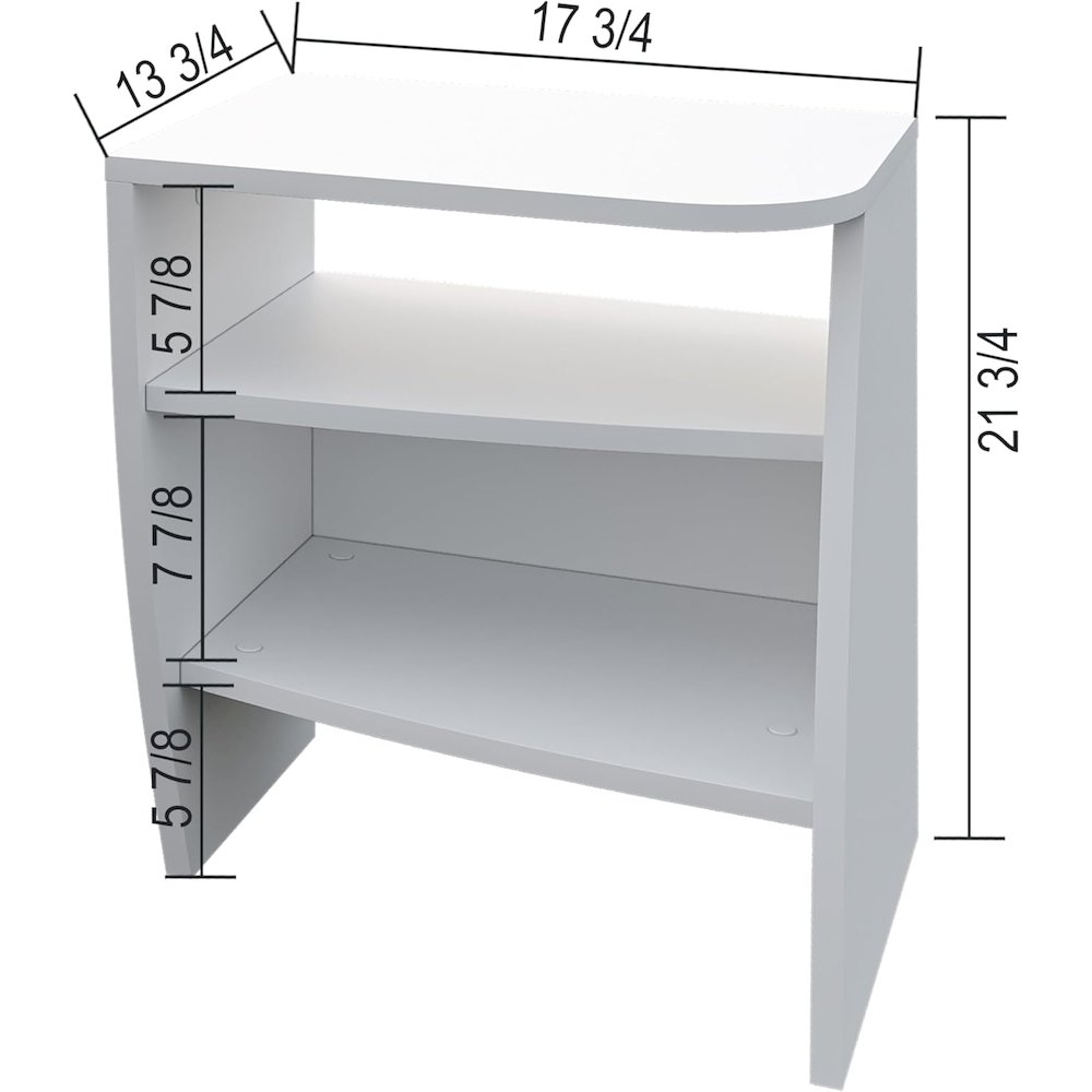 Room Decor NightStands Set of 2 - Elegant Nightstands. Picture 2