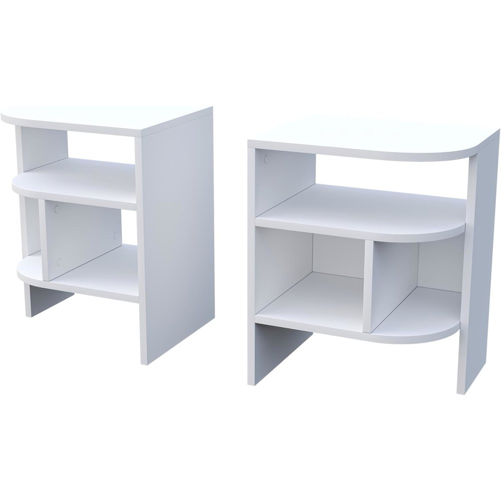 Room Decor NightStands Set of 2 - Elegant Nightstands. Picture 1