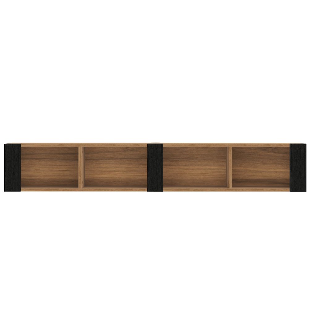 Floating TV Stand for 75 Inch TVs – Wall Mounted Entertainment Center. Picture 5