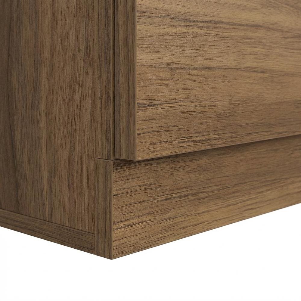 Wall Mounted Floating TV Stand for 75 Inch TV in Sleek Finish. Picture 6