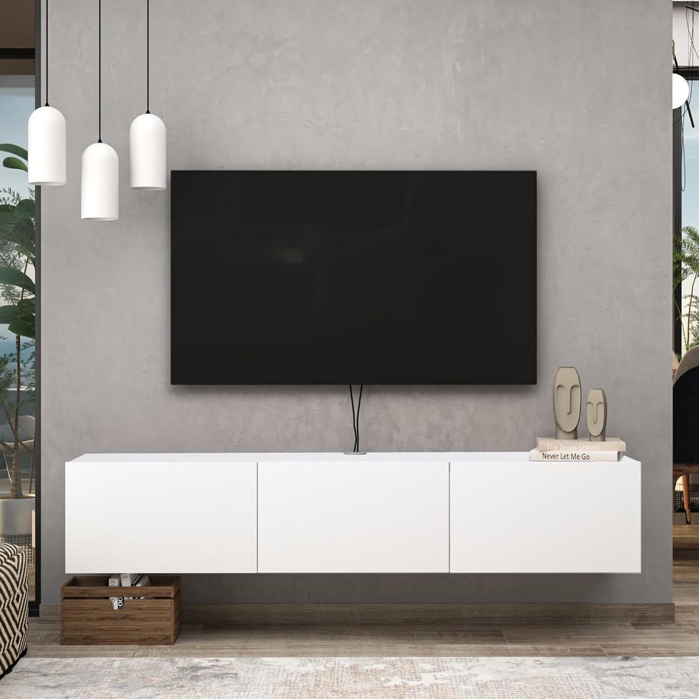 Atelier Mobili Floating TV Stand, TV Stand up to 75 inch TV. Picture 3