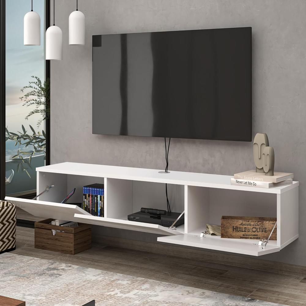 Atelier Mobili Floating TV Stand, TV Stand up to 75 inch TV. Picture 4