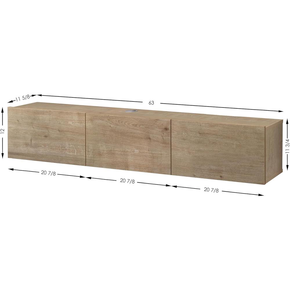 Atelier Mobili Floating TV Stand, TV Stand up to 75 inch TV. Picture 1