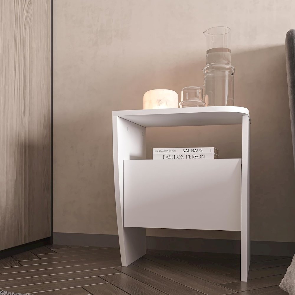 Room Decor NightStands Set of 2 - Elegant Nightstands. Picture 7