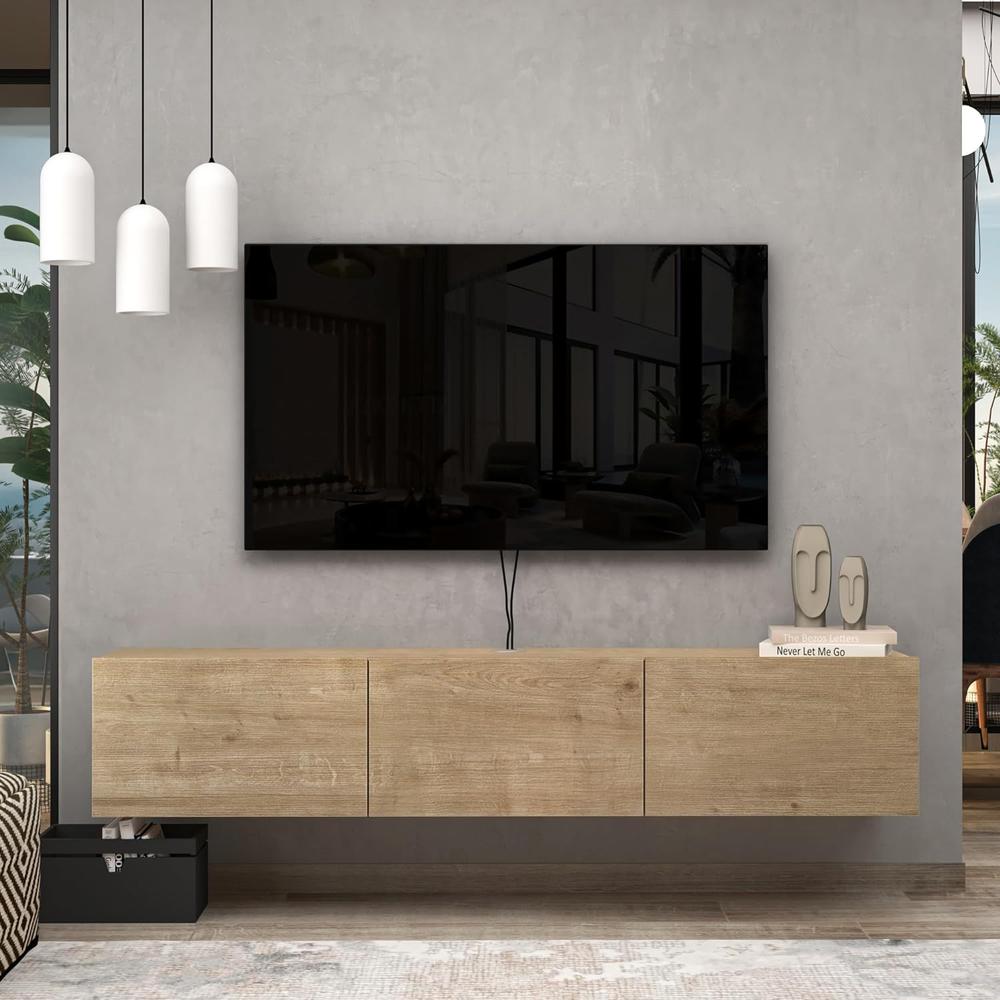Atelier Mobili Floating TV Stand, TV Stand up to 75 inch TV. Picture 3