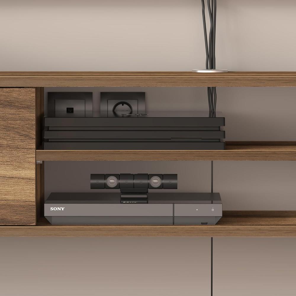 Atelier Mobili Floating TV Stand 70 Inch, Wall Mounted Entertainment Center. Picture 6