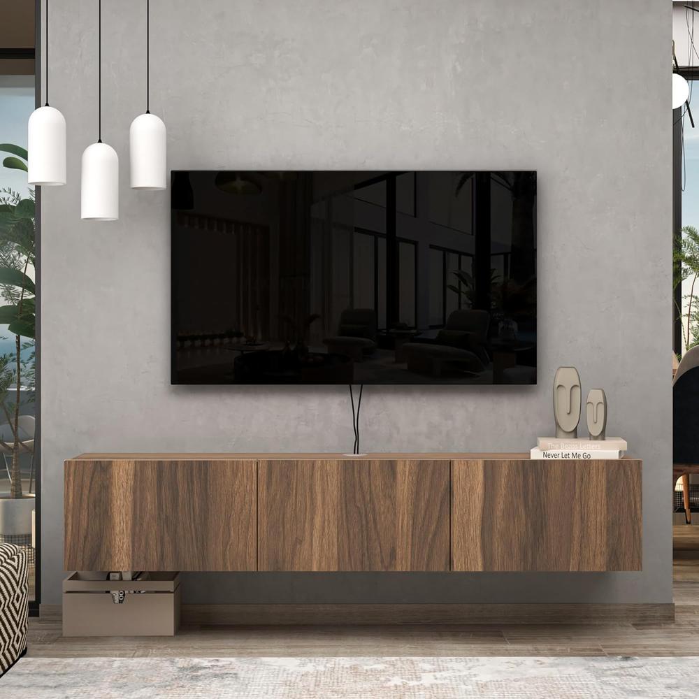 Atelier Mobili Floating TV Stand 65 inch, Floating TV Stand Wall Mounted. Picture 3