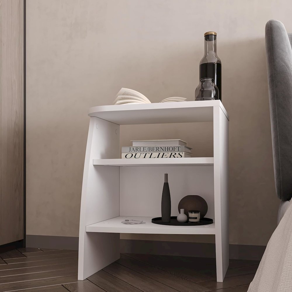 Room Decor NightStands Set of 2 - Elegant Nightstands. Picture 6