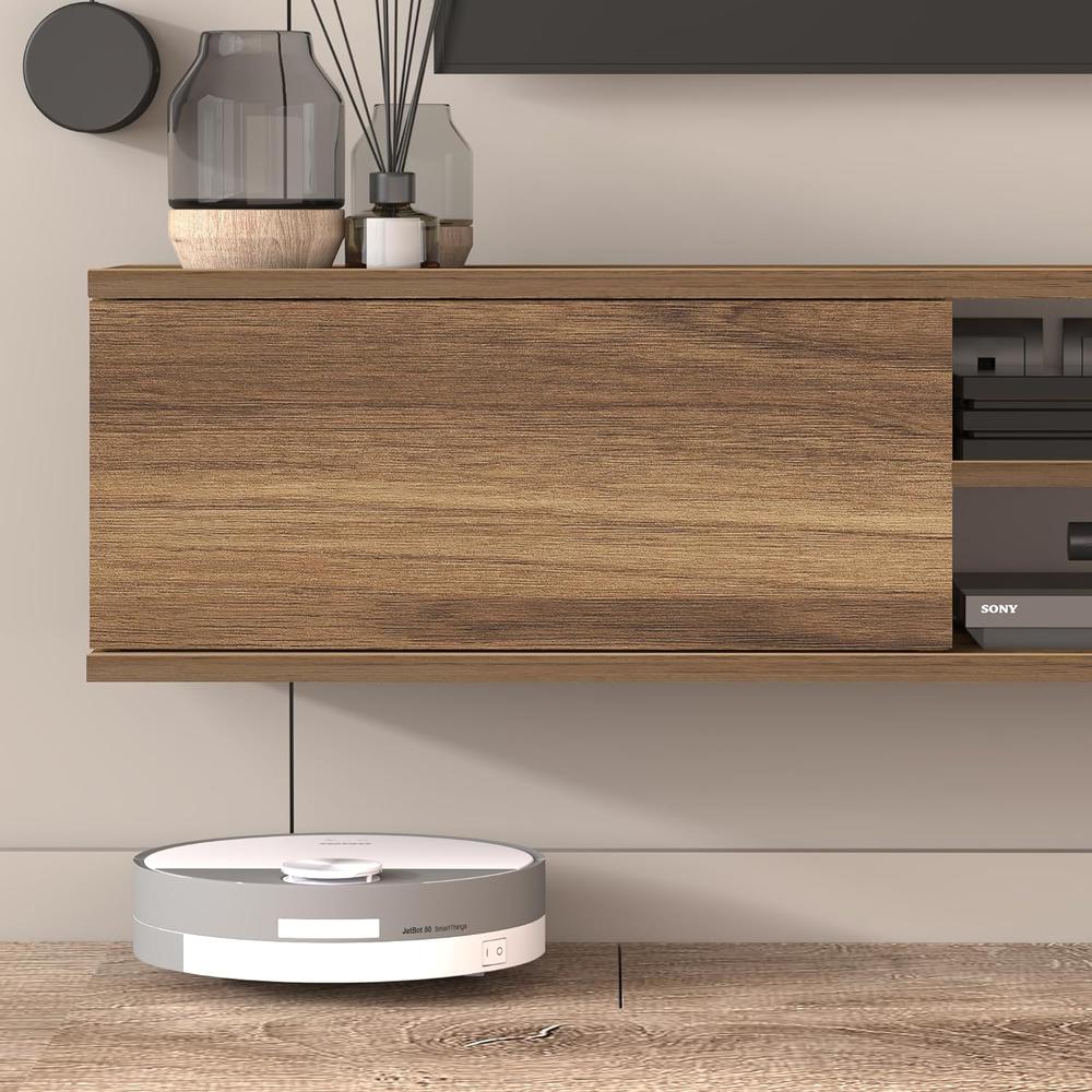 Atelier Mobili Floating TV Stand 70 Inch, Wall Mounted Entertainment Center. Picture 7
