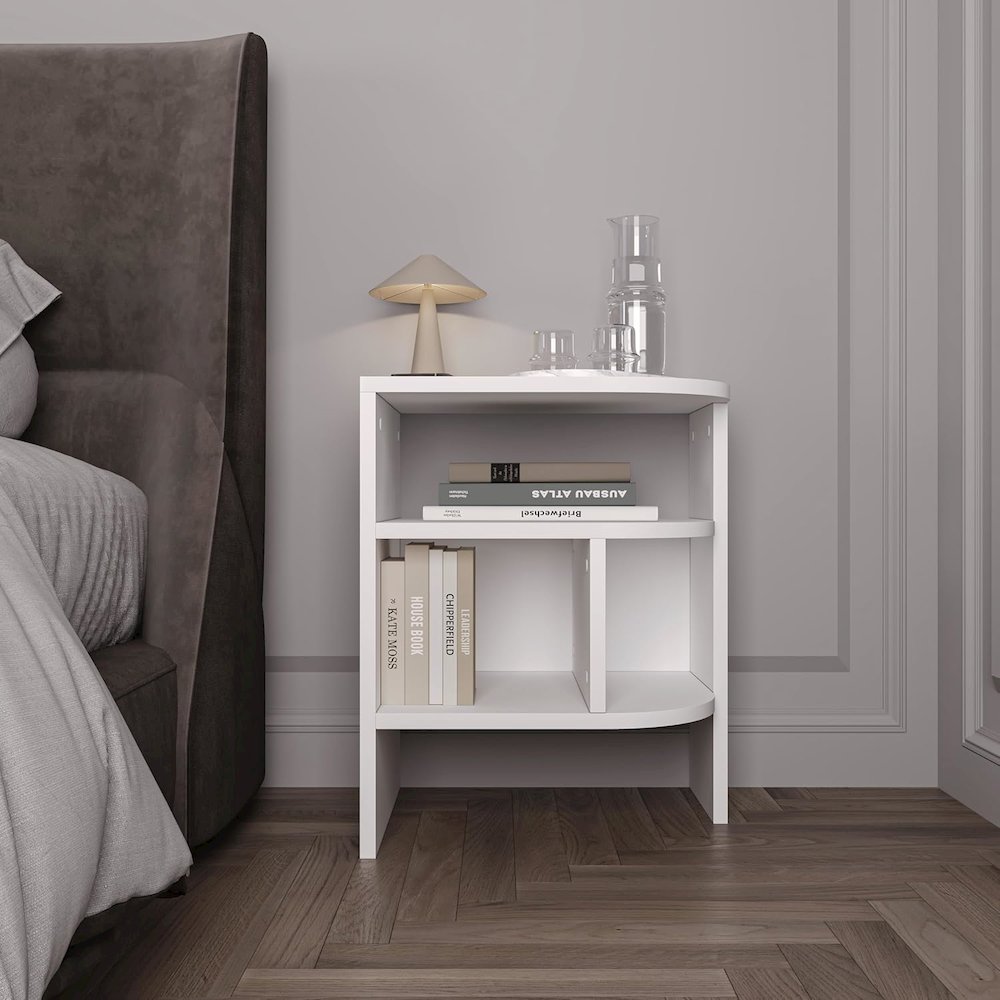 Room Decor NightStands Set of 2 - Elegant Nightstands. Picture 7