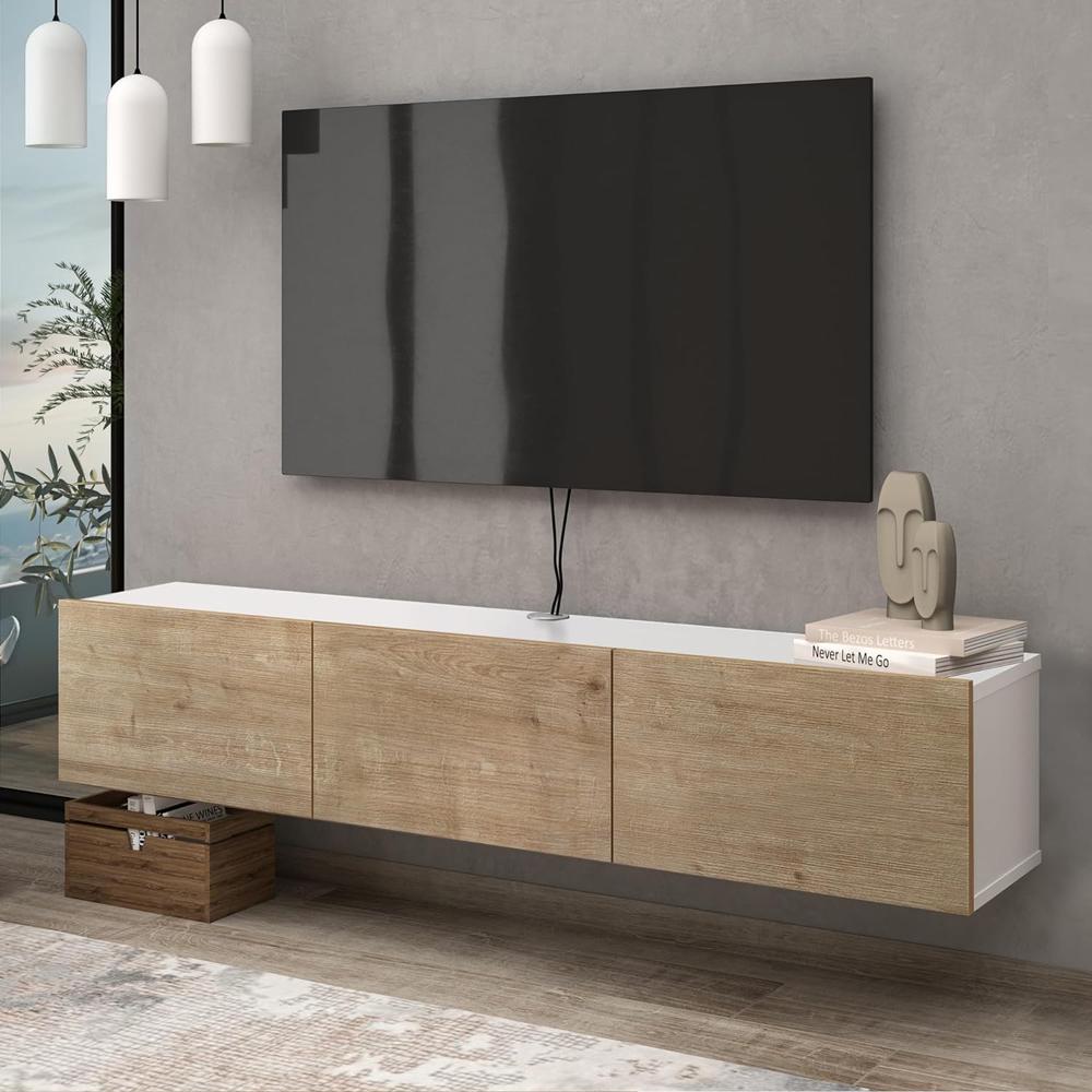 Atelier Mobili Floating TV Stand, TV Stand up to 75 inch TV. Picture 2