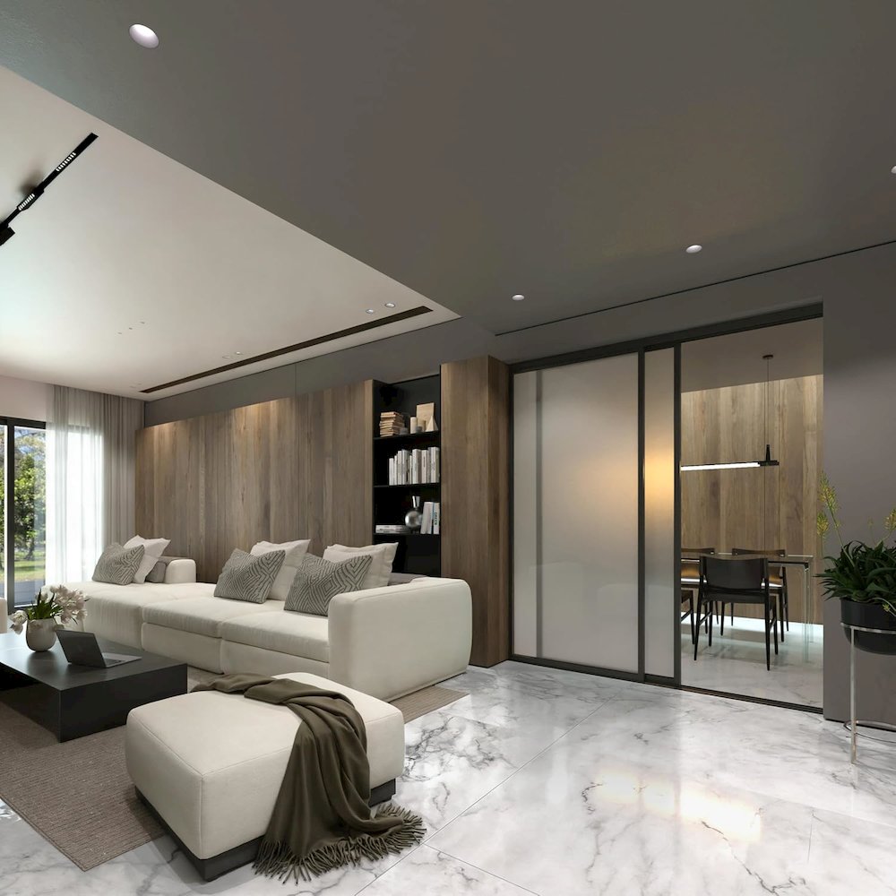 Glass Room Divider Panel and Partition Wall. Picture 3