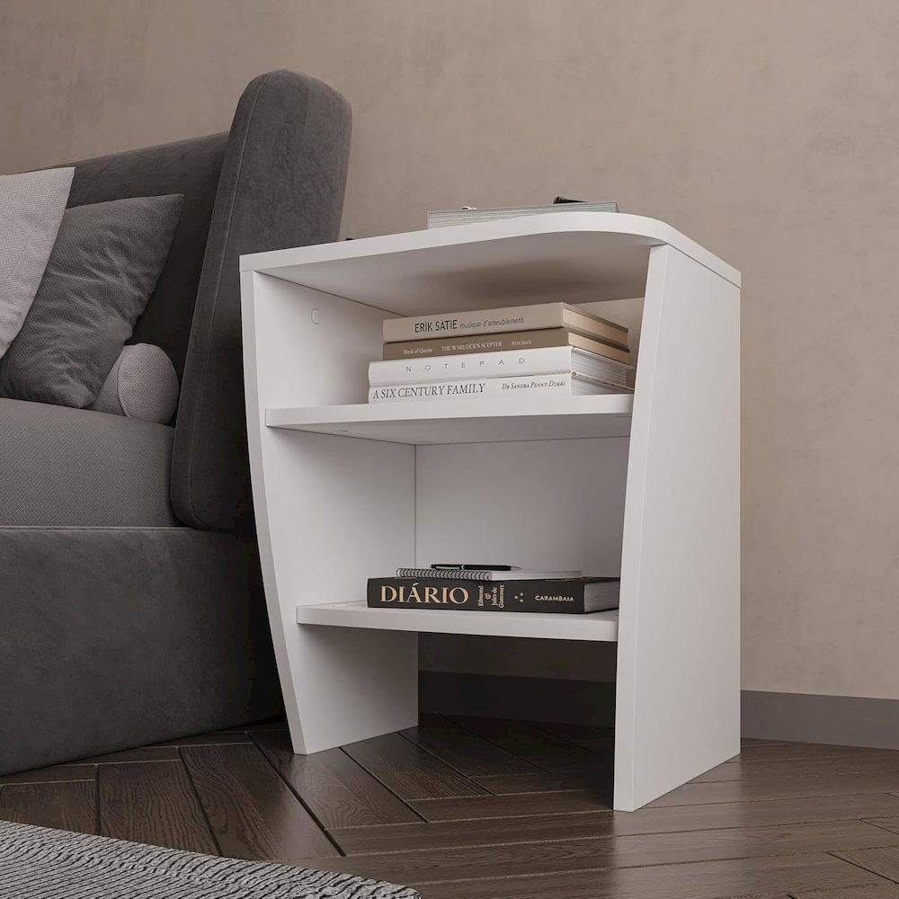 Room Decor NightStands Set of 2 - Elegant Nightstands. Picture 3