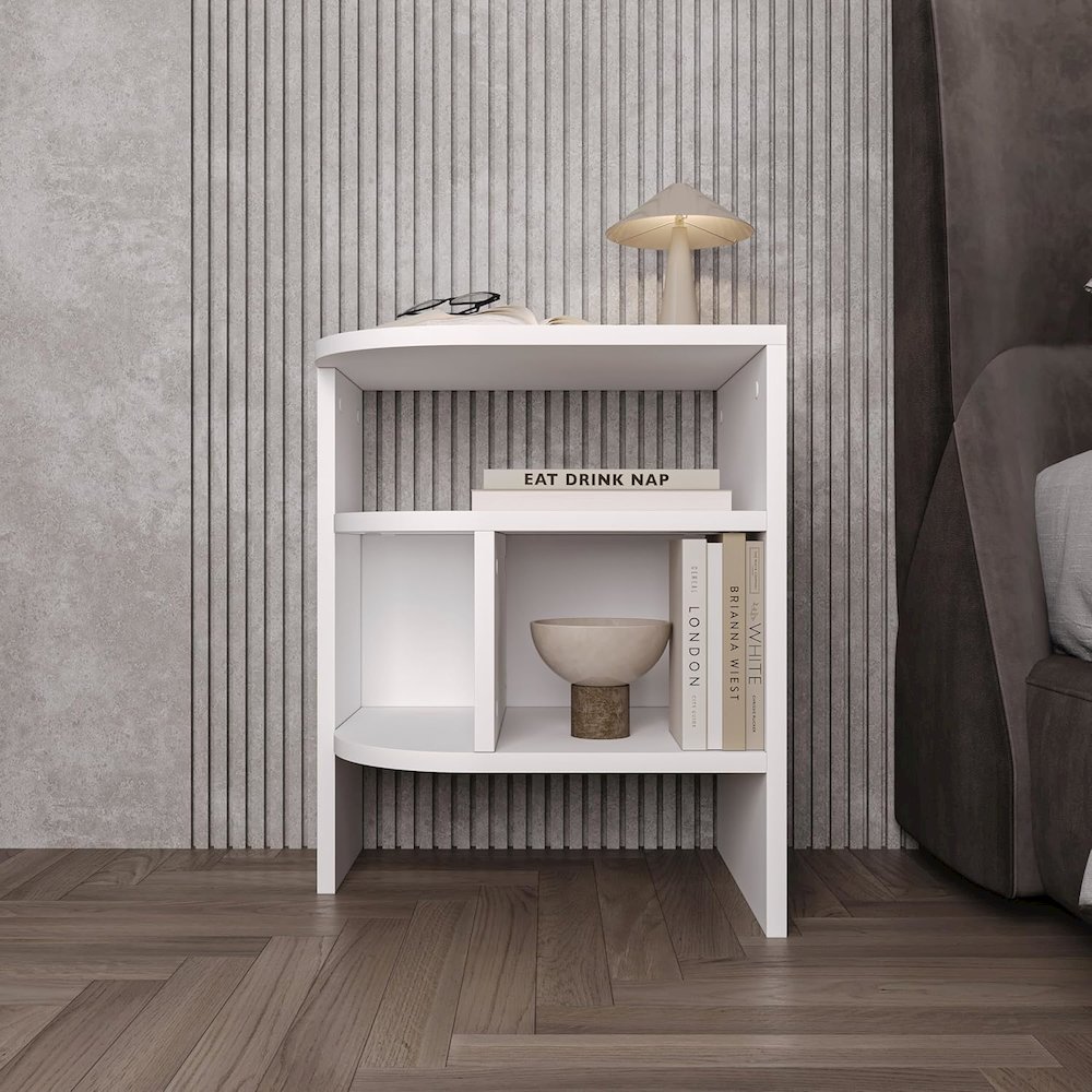 Room Decor NightStands Set of 2 - Elegant Nightstands. Picture 4