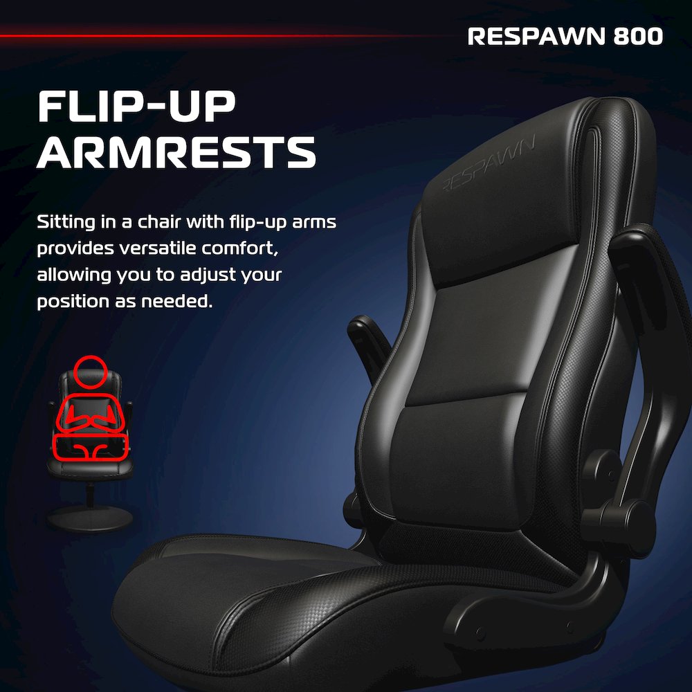 800 Gaming Chair Floor, Swivel  Rocker Gaming Chair, High Back. Picture 4