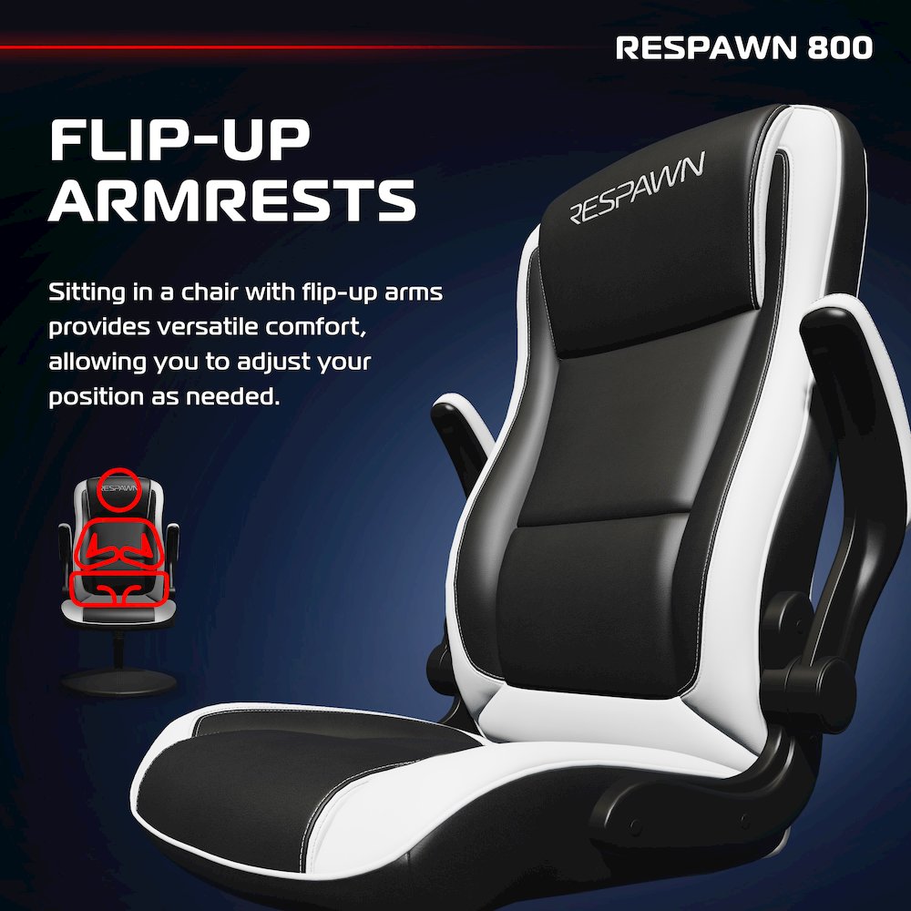 800 Gaming Chair Floor, Swivel  Rocker Gaming Chair, High Back. Picture 4