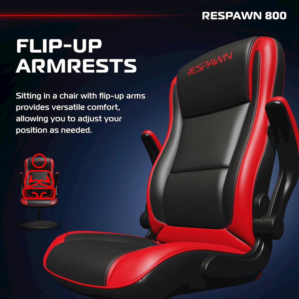 800 Gaming Chair Floor, Swivel  Rocker Gaming Chair, High Back. Picture 4