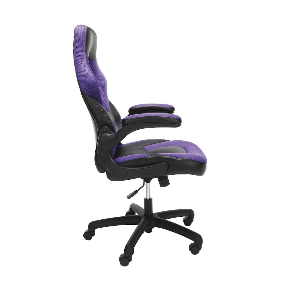 Office Chairs Adjustable Tilt Tension & Tilt Lock - Purple. Picture 3