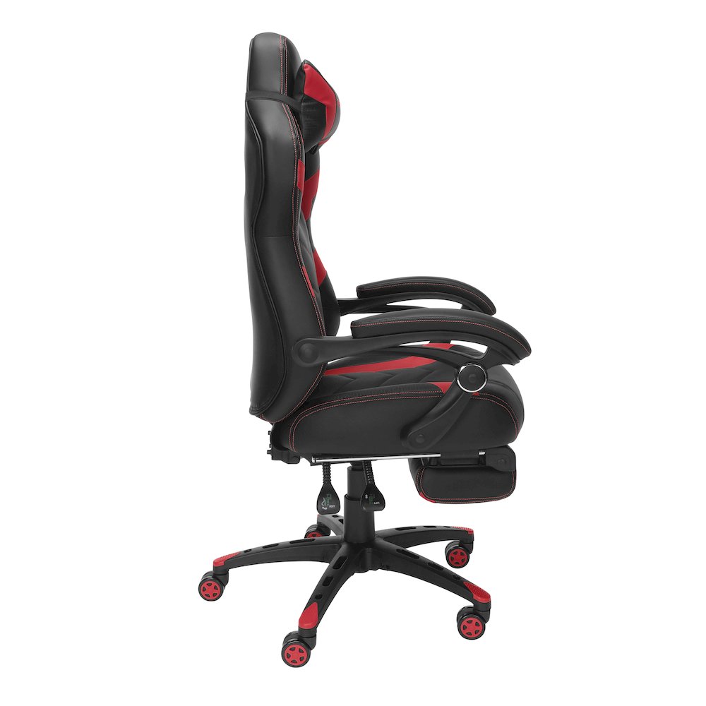 Gaming Chairs For Adults With Headrest Pillow - Red. Picture 3