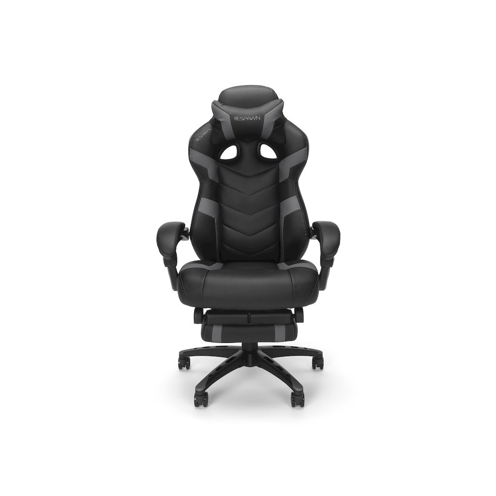Gaming Chairs For Adults With Headrest Pillow - Grey. Picture 2