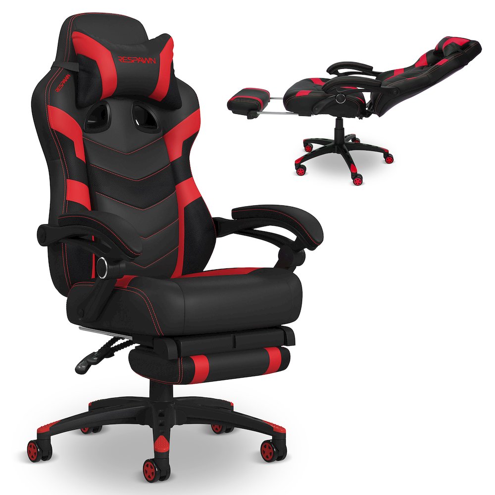 Gaming Chairs For Adults With Headrest Pillow - Red. Picture 1