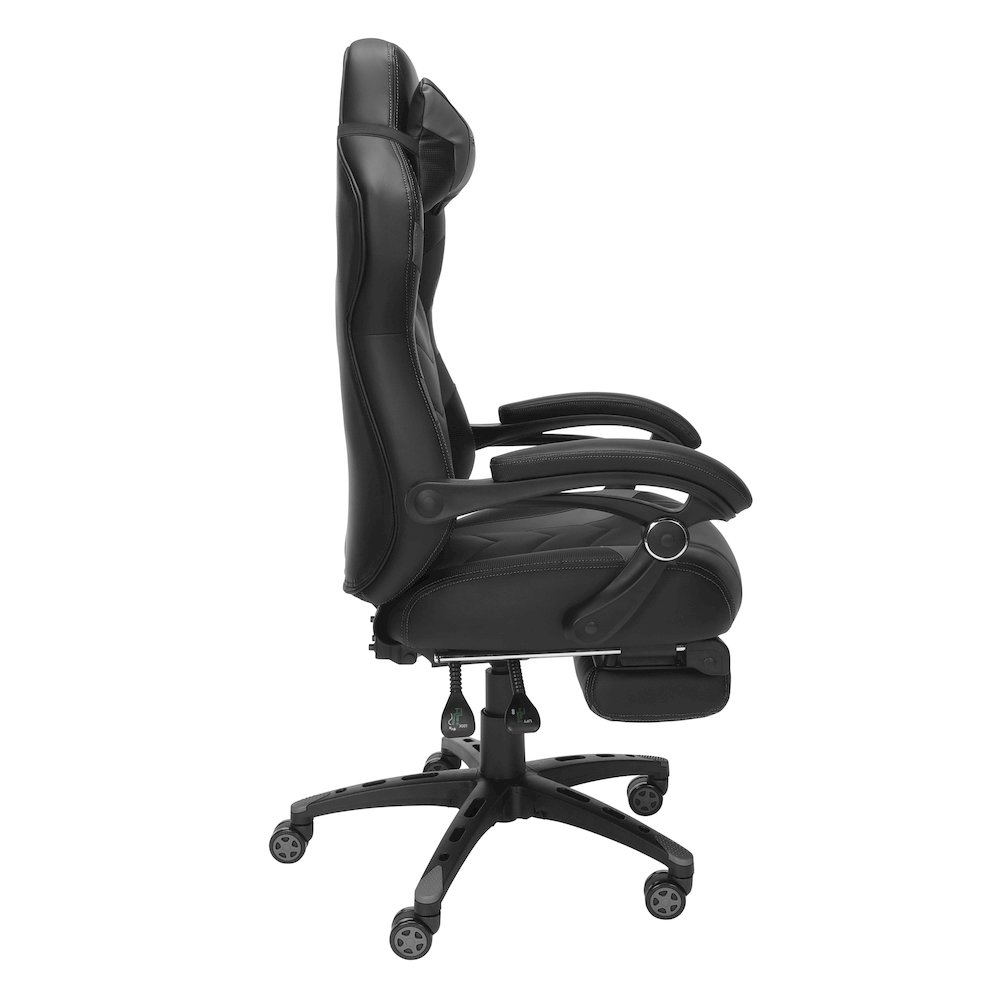 Gaming Chairs For Adults With Headrest Pillow - Grey. Picture 3
