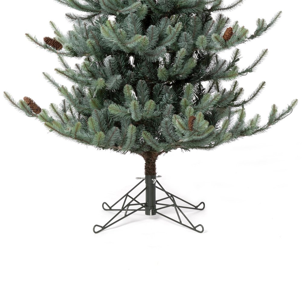 Blue Spruce Slim Christmas Tree, 7.5'. Picture 3