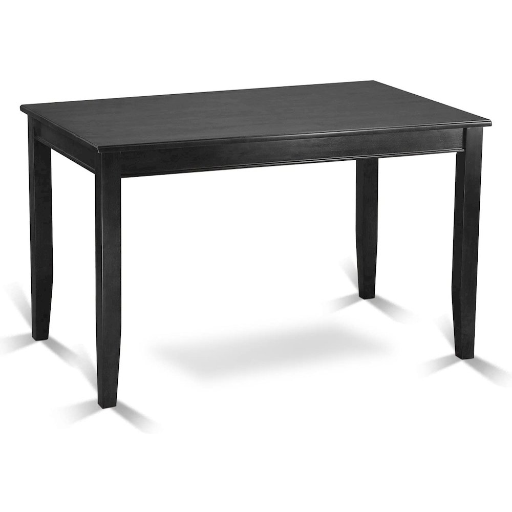 Buckland Counter Height Rectangular Table 30"x48" in Black Finish. Picture 1