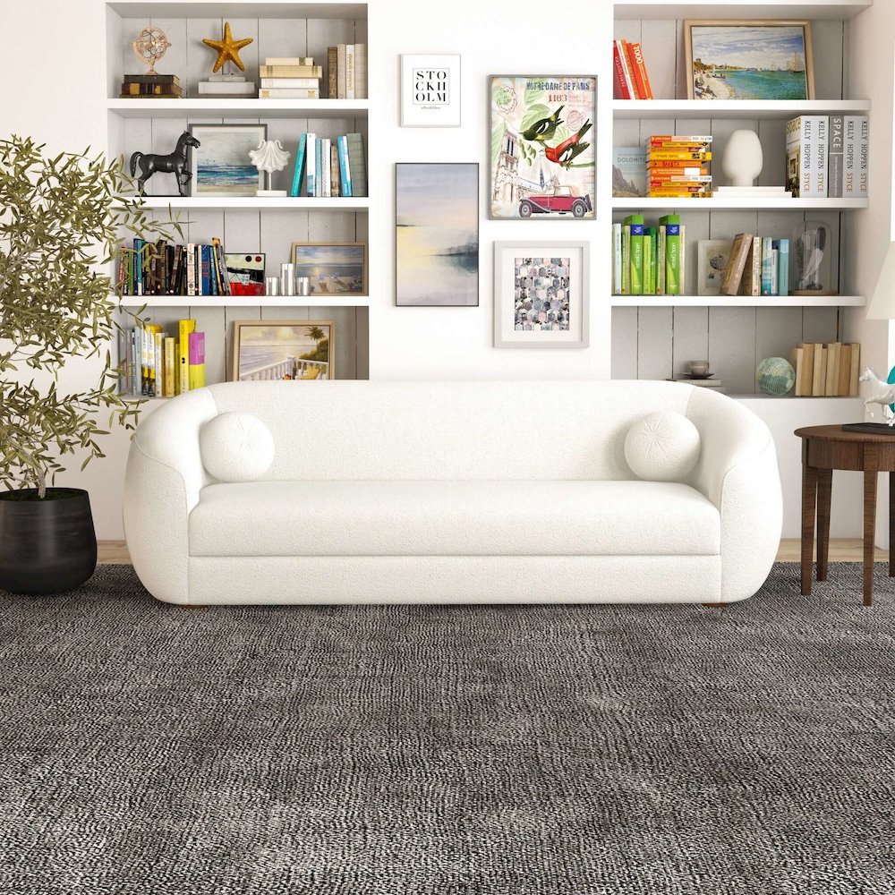 Melinda Boucle Sofa. Picture 1