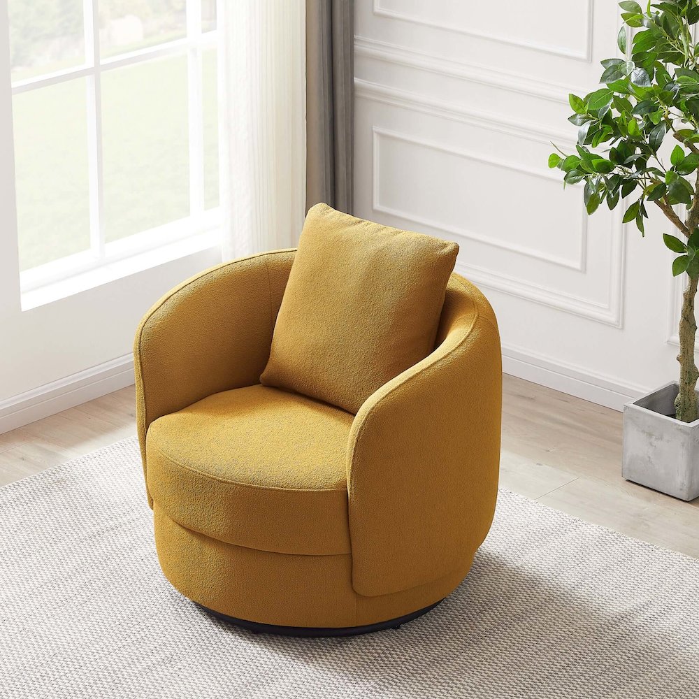 Dylan Boucle Lounge Chair. Picture 2