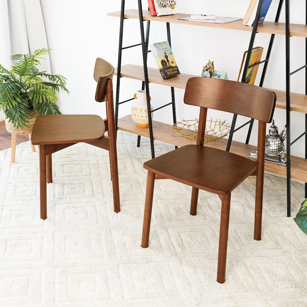 Pierre Walnut Dining Chair (Set Of 2). Picture 2