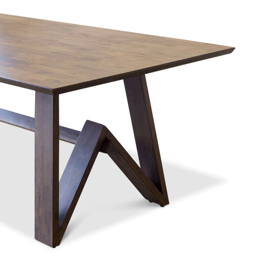 Trimont 78" Solid Wood Dining Table. Picture 2