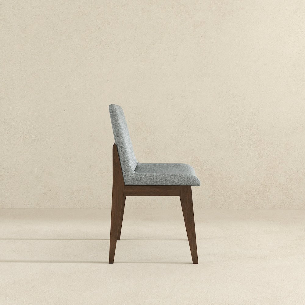 Crystal Dining Chair (Set of 2, Light Grey). Picture 5