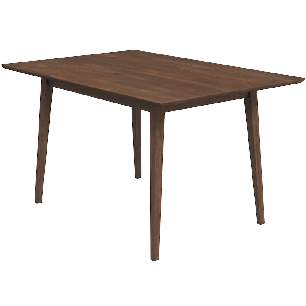 Mary Modern Style Solid Wood Rectangular Dining Kitchen Table. Picture 1
