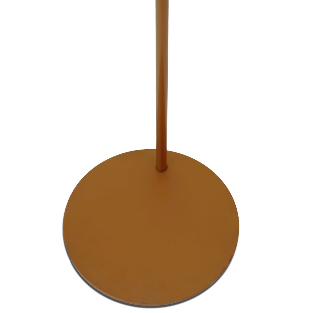 Vela Floor Lamp Bronze and Clear. Picture 3