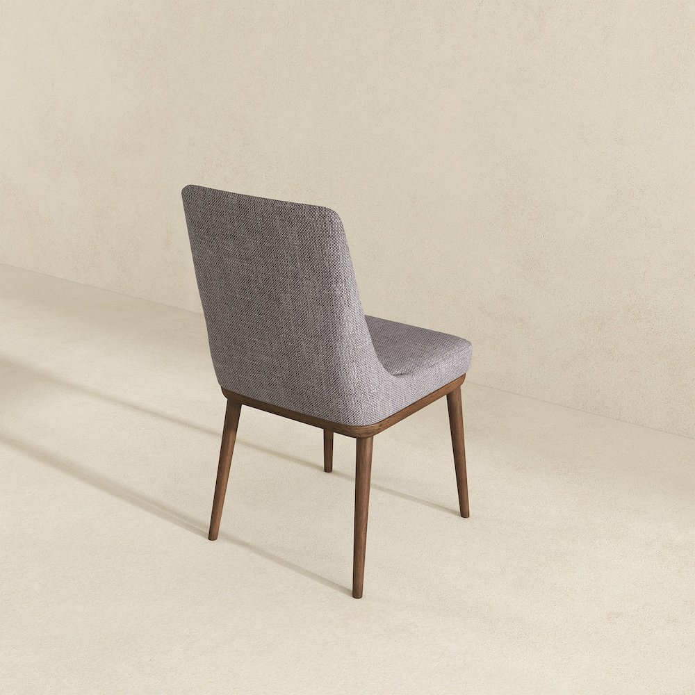 Kate  Grey Fabric Dining Chair (Set Of 2). Picture 5