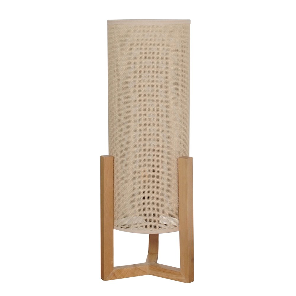 Rayna Table Lamp Oak and Natural. Picture 1